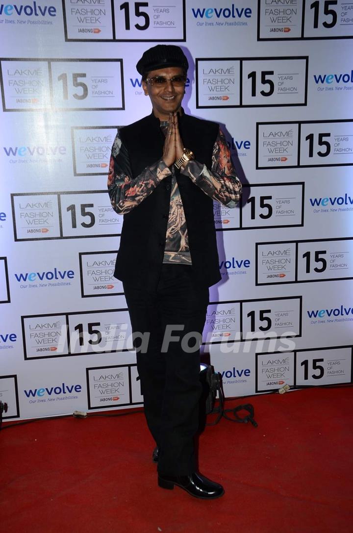 Imam Siddique was at the Lakme Fashion Week 2015 Day 1