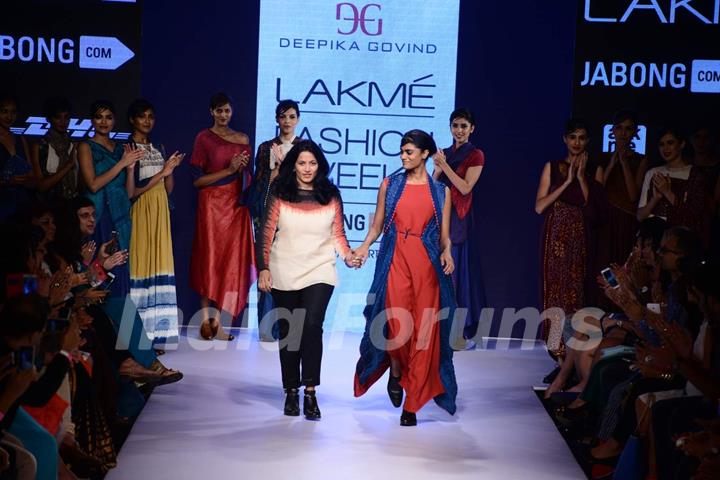 Deepika Govind's show at the Lakme Fashion Week 2015 Day 2