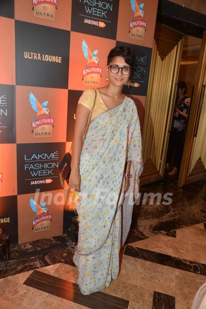 Kiran Rao at the Lakme Fashion Week 2015 Day 2