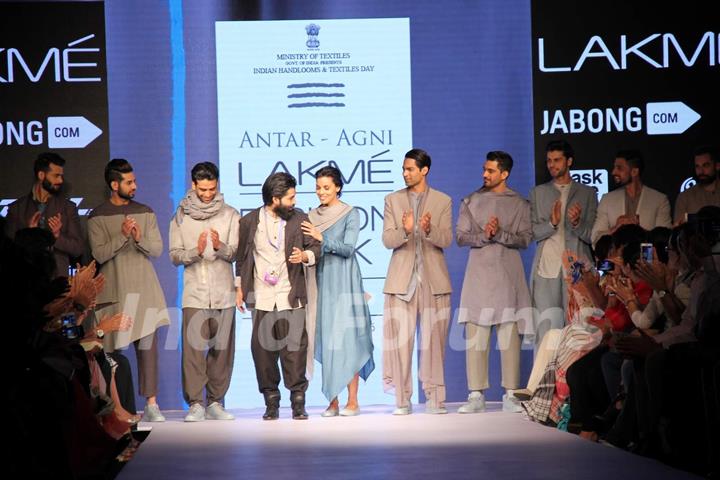 Antar-Agni's show at the Lakme Fashion Week 2015 Day 2