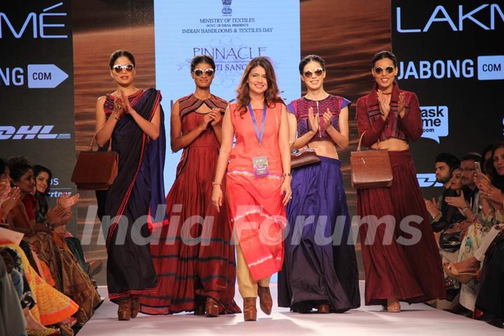 Shruti Sancheti's show at Lakme Fashion Week 2015 Day 2