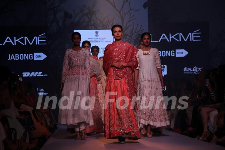 Soumitra's show at Lakme Fashion Week 2015 Day 2