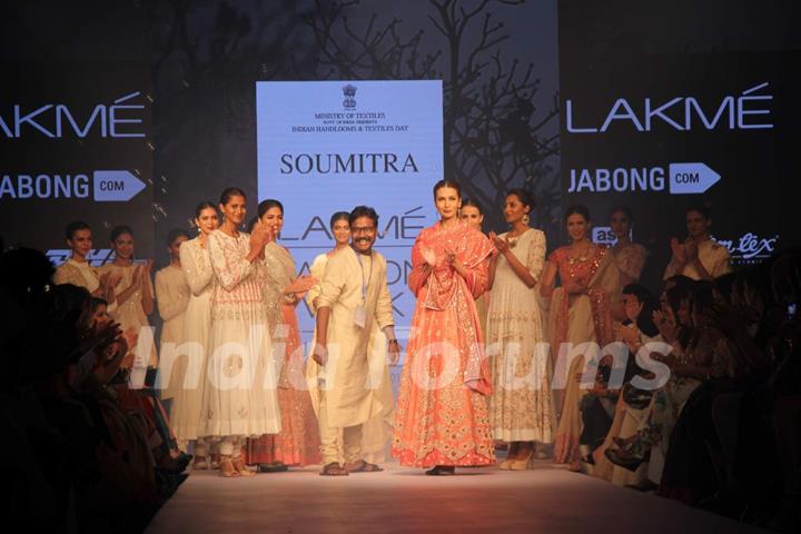 Soumitra's show at Lakme Fashion Week 2015 Day 2