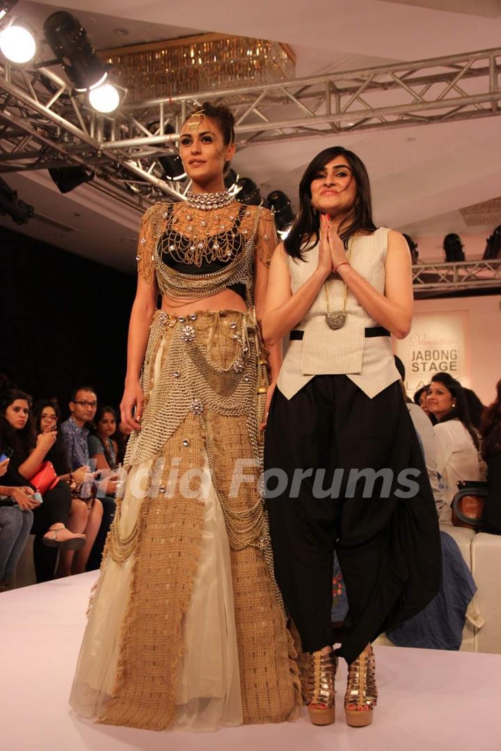 Vasundhara's show at the Lakme Fashion Week 2015 Day 2