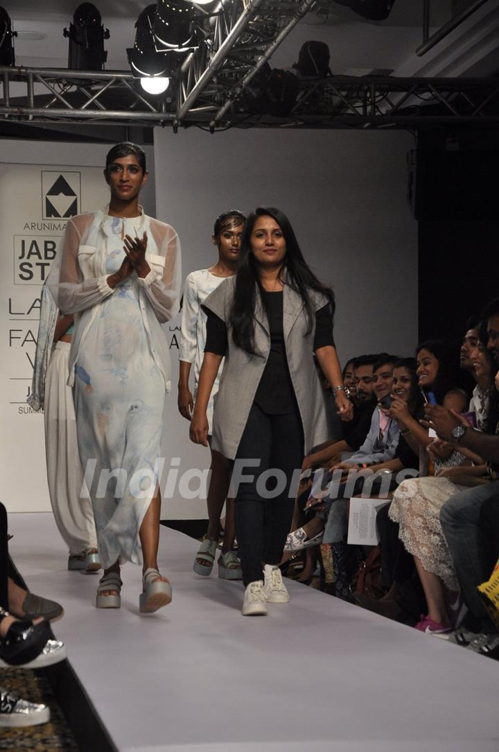 Arunima Majhi's Show at Lakme Fashion Week 2015 Day 3