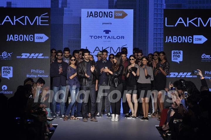 Tom Tailor Show at Lakme Fashion Week 2015 Day 3