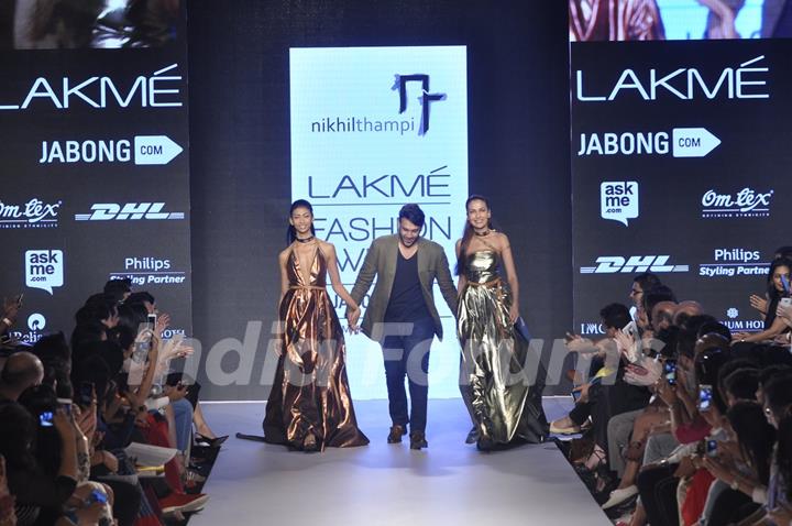 Nikhil Thampi's Show at Lakme Fashion Week 2015 Day 3