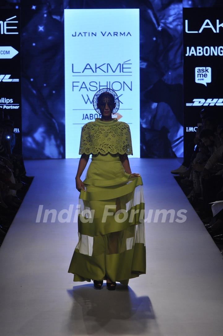 Jatin Varma's Show at Lakme Fashion Week 2015 Day 3