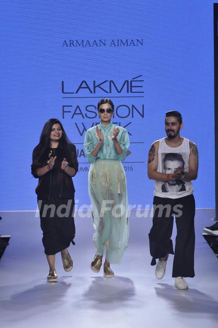 Armaan Aiman's Show at Lakme Fashion Week 2015 Day 3