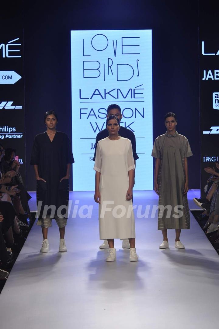 Love Birds Show at Lakme Fashion Week 2015 Day 3