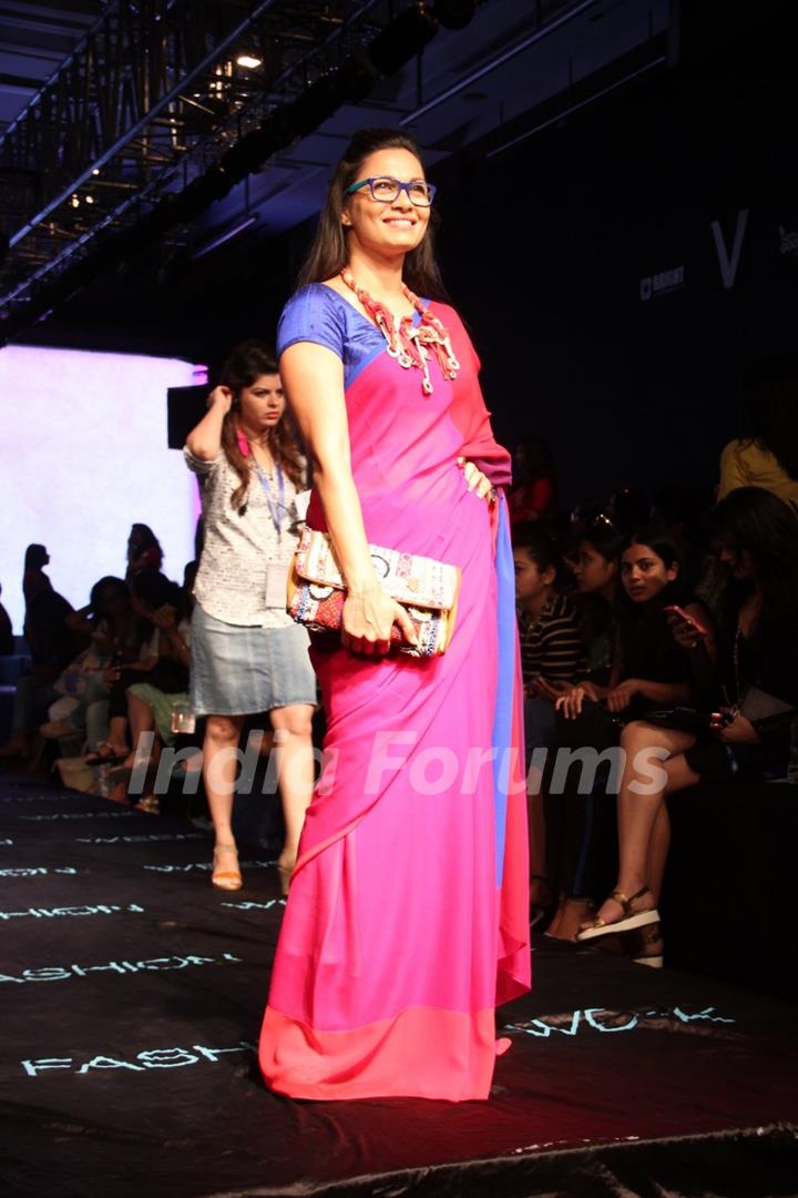 Maria Goretti was at the Grand Finale of Lakme Fashion Week 2015