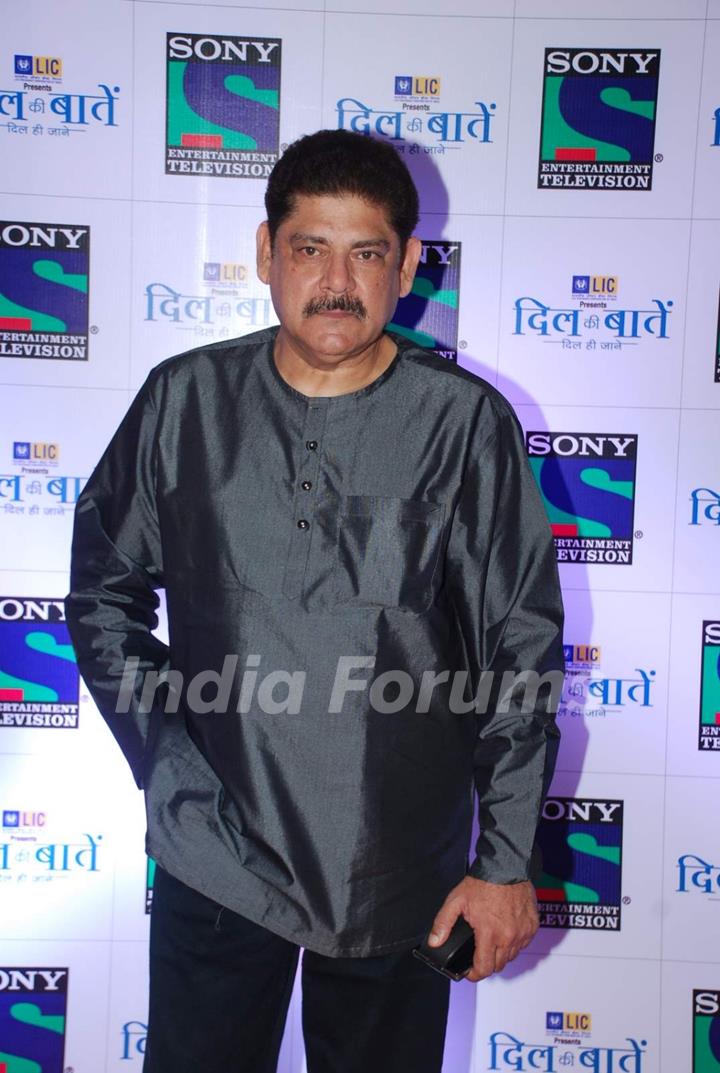 Pankaj Dheer poses for the media at the Launch of Dil Ki Baatein