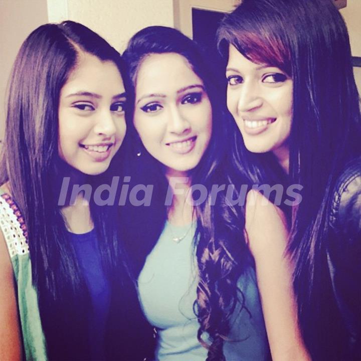 Niti Taylor with Krissan and Charlie