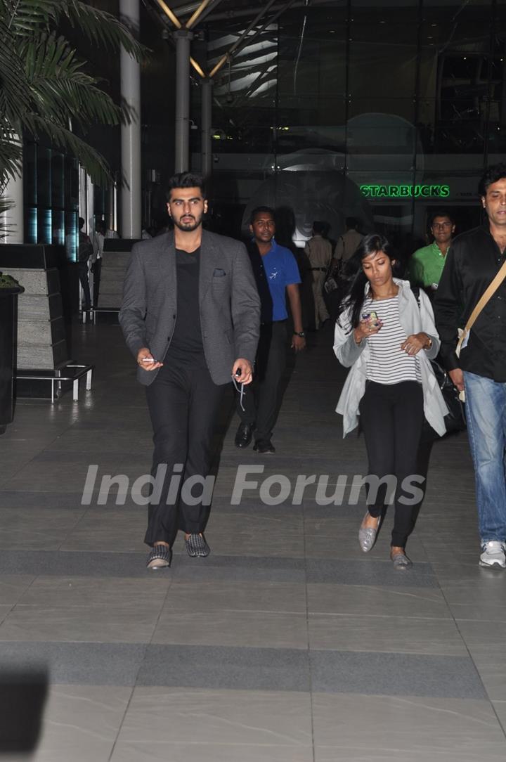 Arjun Kapoor snapped at the airport