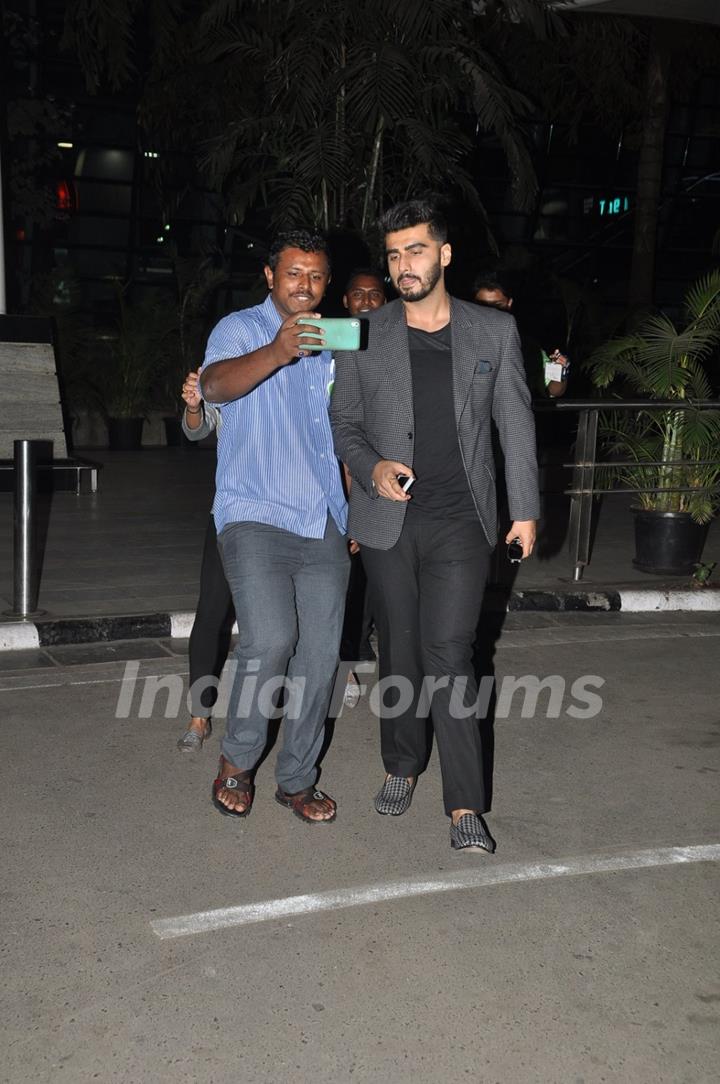 Arjun Kapoor snapped at the airport