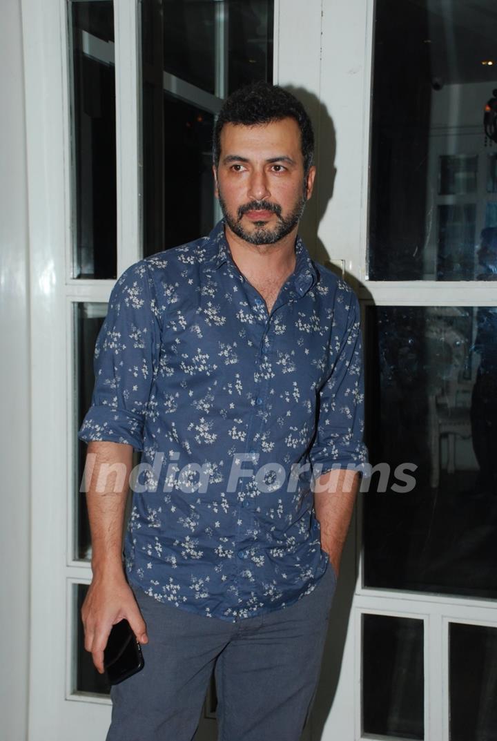 Aamir Bashir was seen at the Success Bash for Haider's National Award