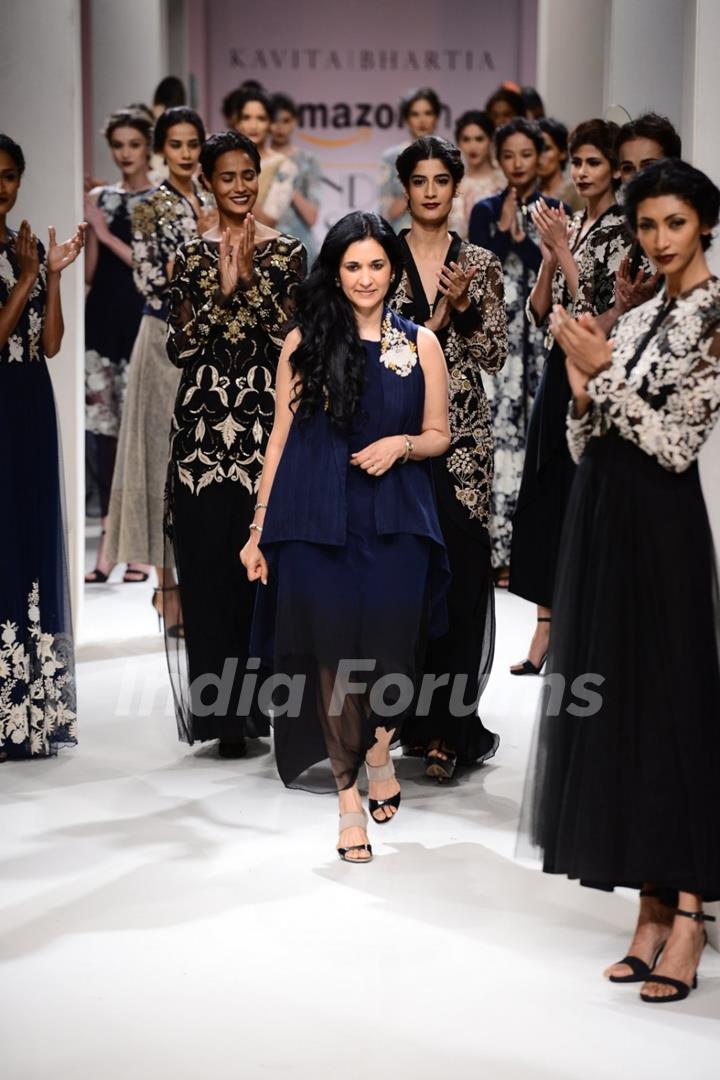 Kavita Bhartia Show at Amazon India Fashion Week 2015 Day 1
