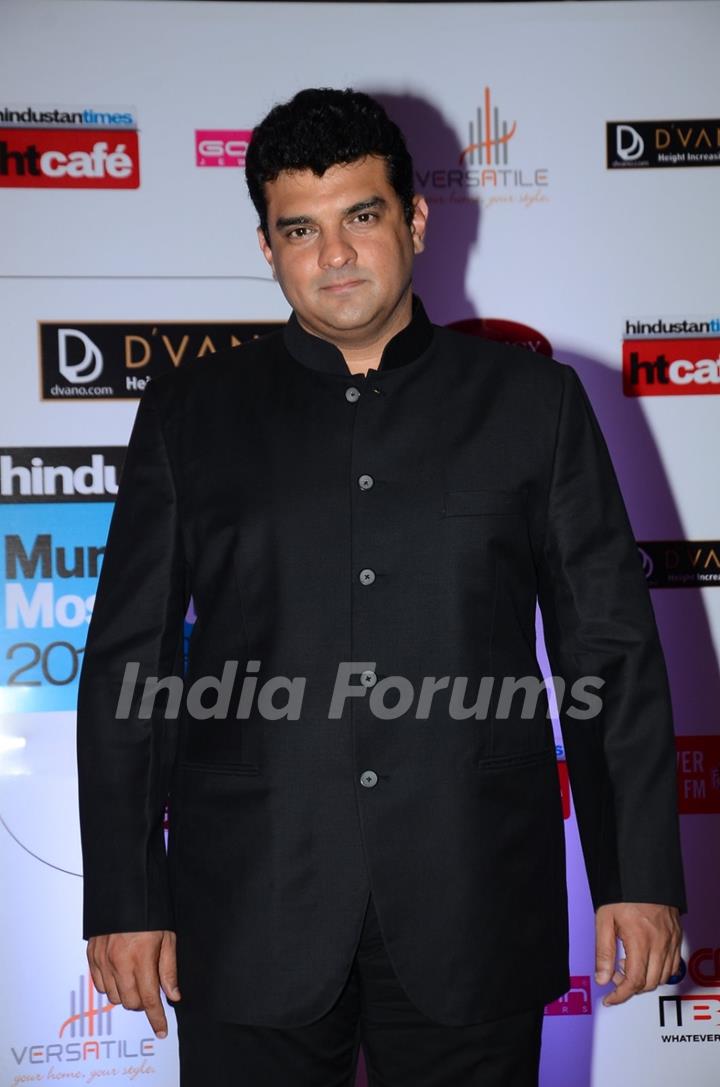 Siddharth Roy Kapoor poses for the media at HT Style Awards 2015