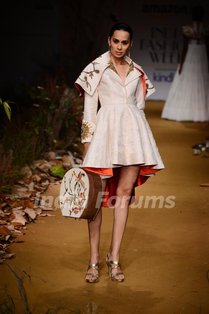 Samant Chauhan Show at Amazon India Fashion Week 2015 Day 2
