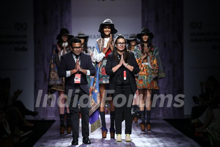 Hemant & Nandini Show at Amazon India Fashion Week 2015 Day 2