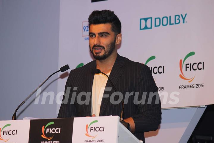 Arjun Kapoor at FICCI Frames 2015 Day 3