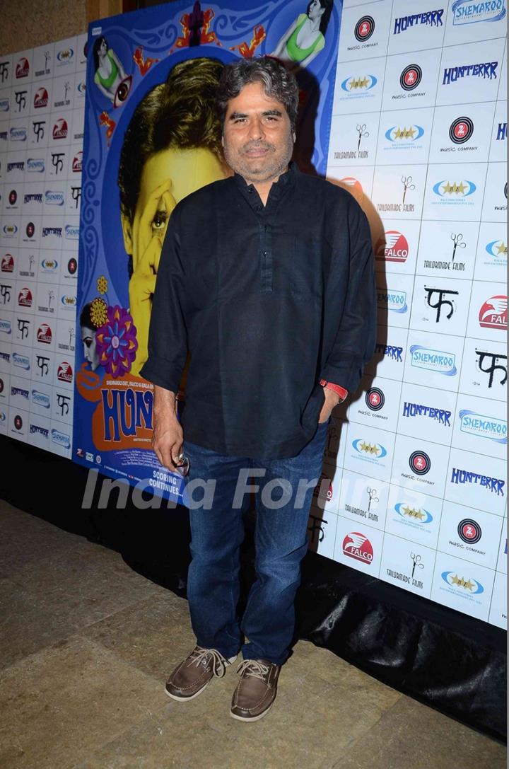 Vishal Bharadwaj at the Success Bash of Hunterrr