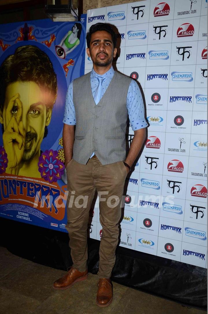 Gulshan Devaiah at the Success Bash of Hunterrr