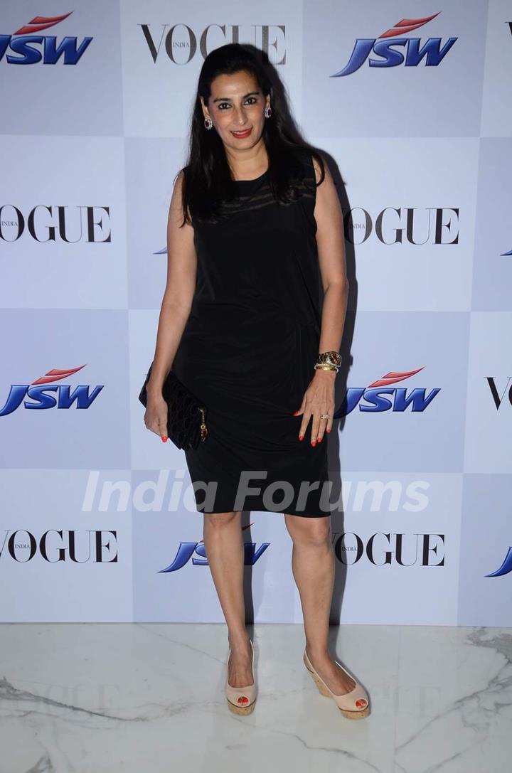 Mana Shetty poses for the media at the Launch of Vogue Empower Film 'My Choice'