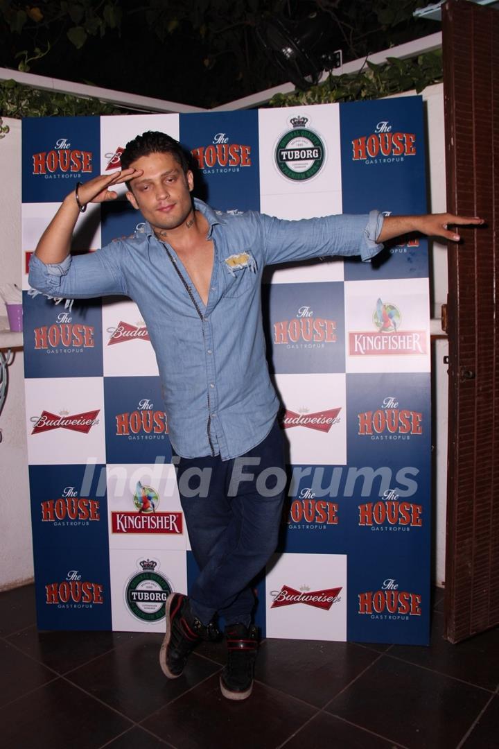 Siddharth Bhardwaj poses for the media at the Launch of The House Restaurant