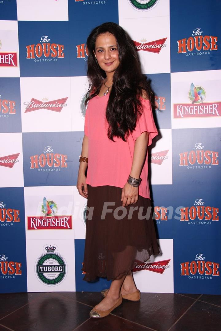 Pooja Ruparel poses for the media at the Launch of The House Restaurant