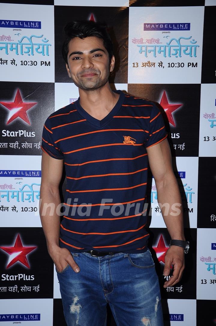 Shravan Reddy poses for the media at the Launch of Dosti.. Yariyaan.. Manmarzian