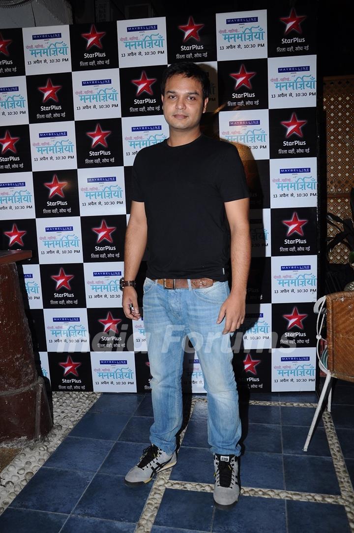 Siddharth Kumar Tewary poses for the media at the Launch of Dosti.. Yariyaan.. Manmarzian