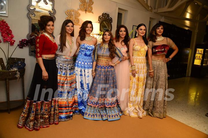 Celebs at Shane & Falguni Peacock Preview for Bridal Asia Show