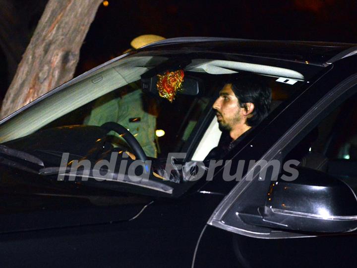 Ishant Sharma was snapped at Suresh Raina and Priyanka Chaudhary's Wedding Ceremony