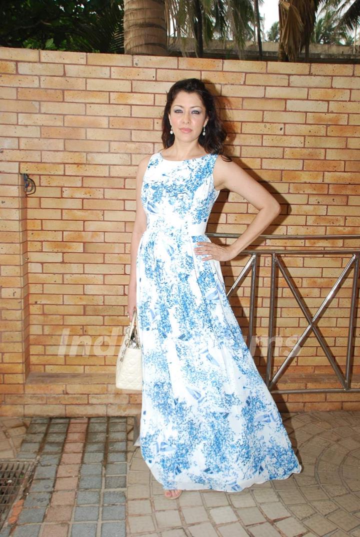 Aditi Gowitrikar was at Amy Billimoria's Collection Launch