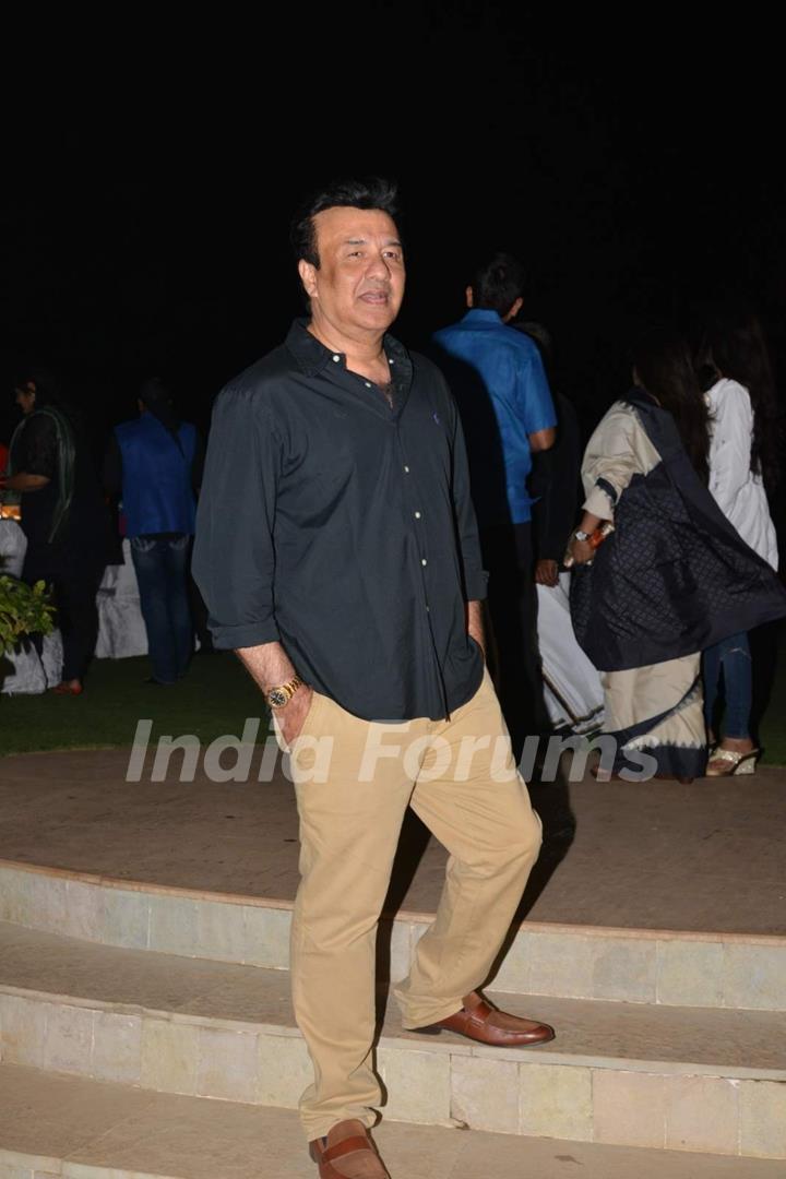 Anu Malik was seen at Berklee President visit