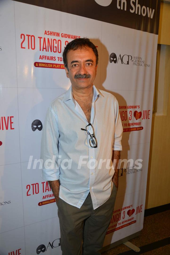 Rajkumar Hirani at the 50th Show of Ashvin Gidwani's Play 'Two To Tango Three To Jive'