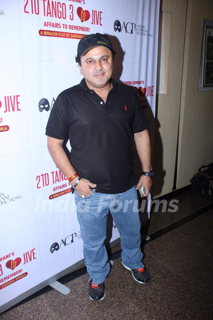 Ali Asgar was at the 50th Show of Ashvin Gidwani's Play 'Two To Tango Three To Jive'