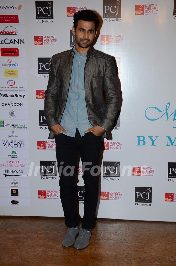 Freddy Daruwala poses for the media at the Red Carpet of 'Mijwan-The Legacy'