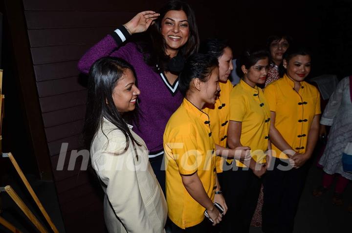 Sushmita Sen at Launch of New Branch of Sohum Spa