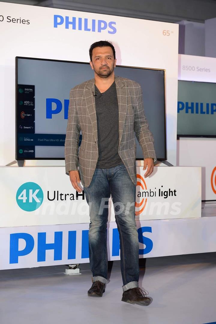 Atul Kasbekar at the Launch of the Latest 4K Ultra HD TV