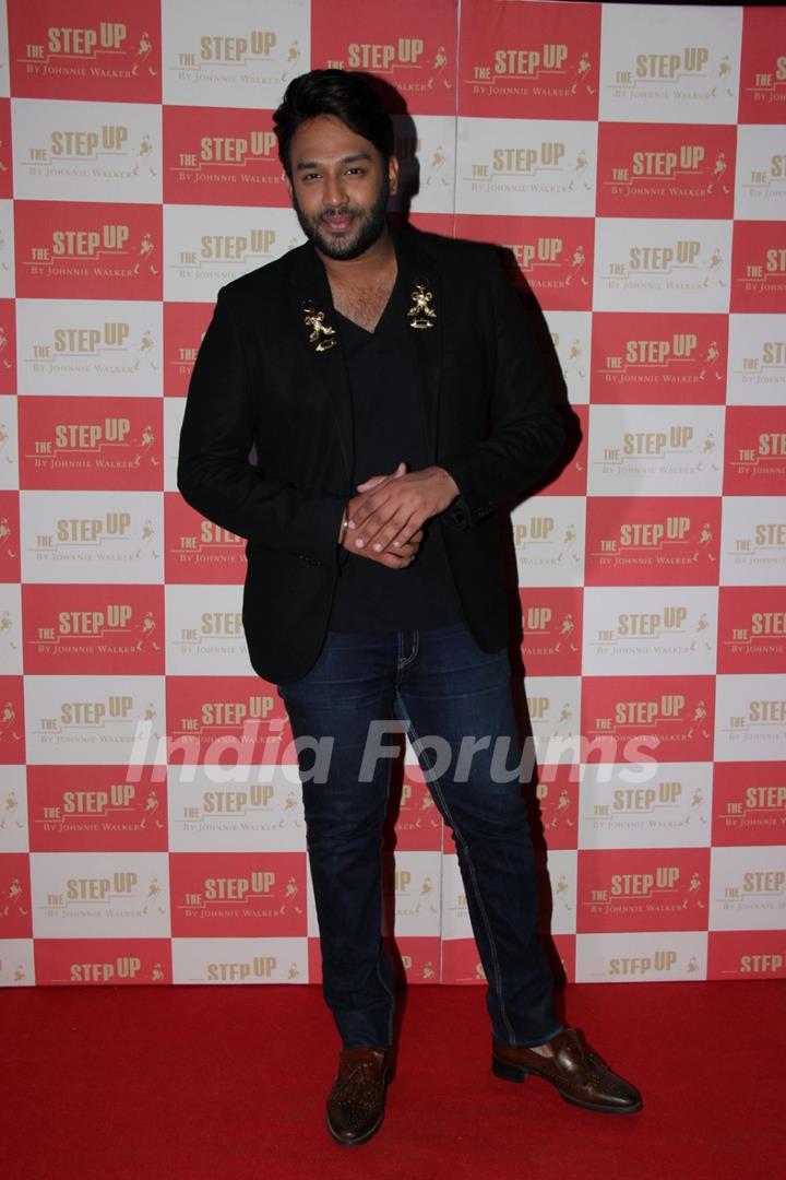 Nikhil Thampi poses at 'The Step Up' Finale