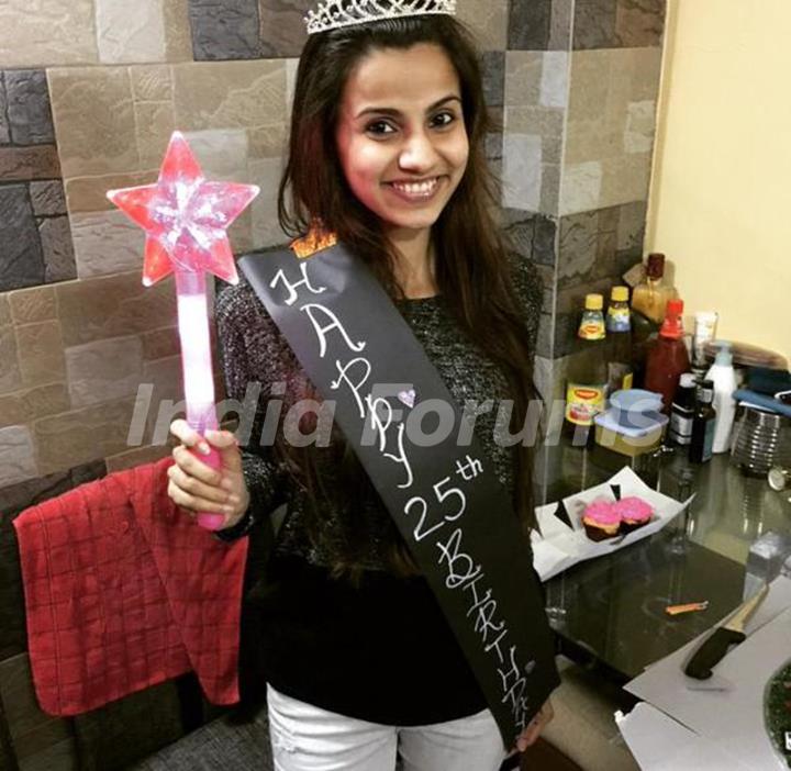 Vrinda Dawda Celebrating Birthday