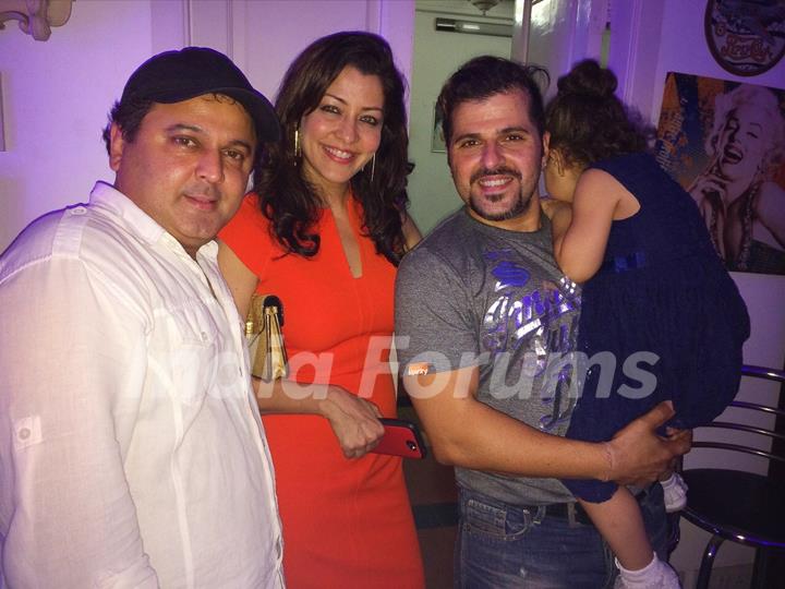 Aditi Gowitrikar and Ali Asgar at Bakhtiyaar Irani's Surprise Birthday Bash for Wife Tanaaz Irani