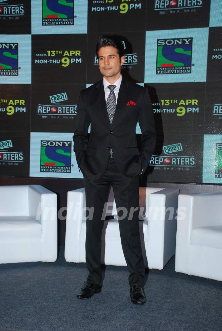 Rajeev Khandelwal at the launch of Sony TV 'Reporters'