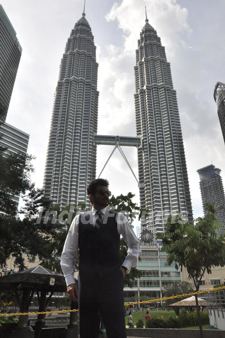 Anil Kapoor poses at IIFA 2015 in Malaysia