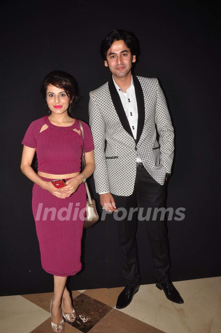 Shashank Vyas and Roop Durgapal snapped at The Beti Fashion Show 2015