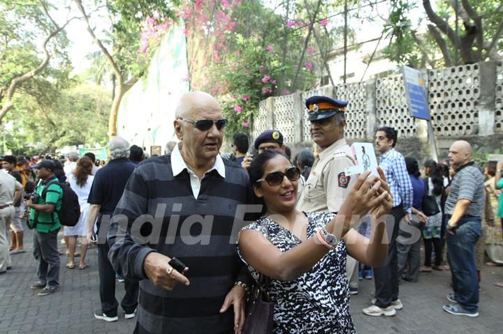 Prem Chopra  Protest Against the BMC