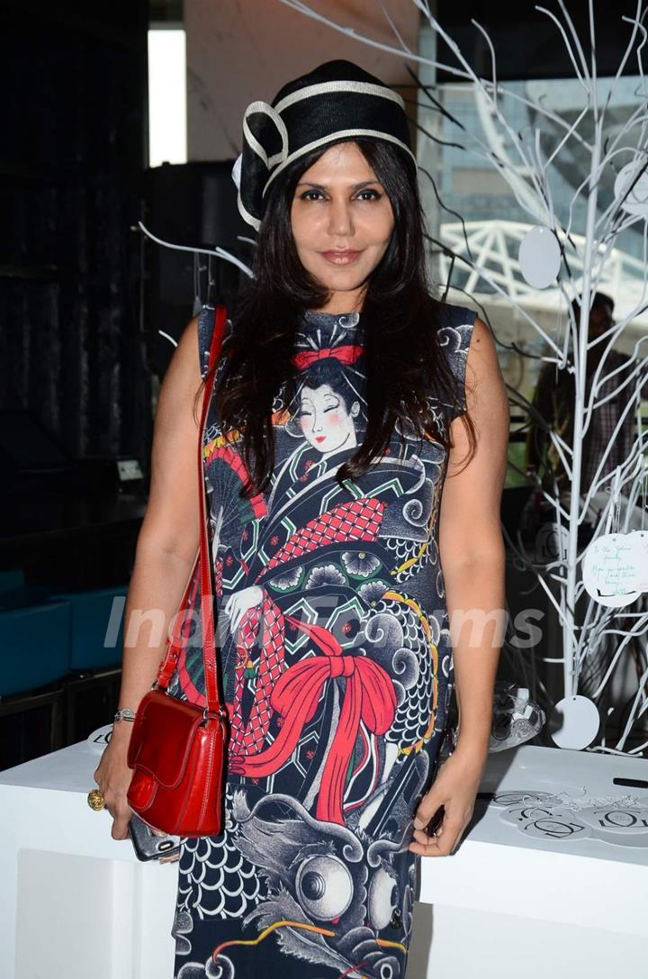 Nisha Jamwal at Karan Johar's limited edition holiday collection for Gehna Jewellers