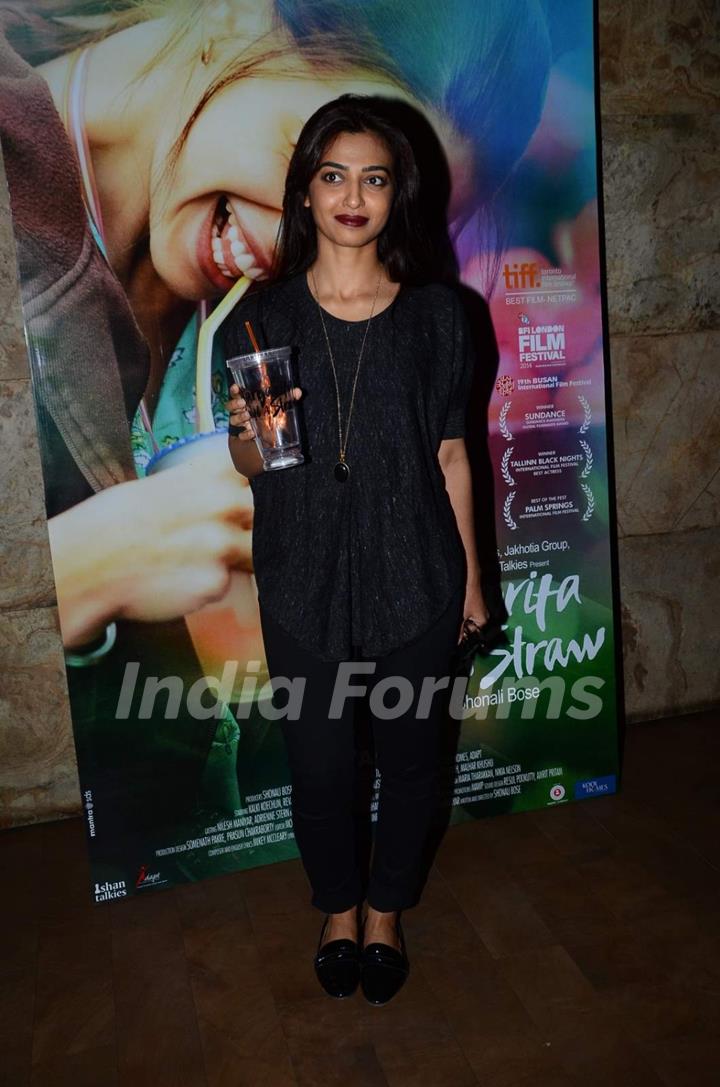Radhika Apte at Special Screening of Margarita With A Straw